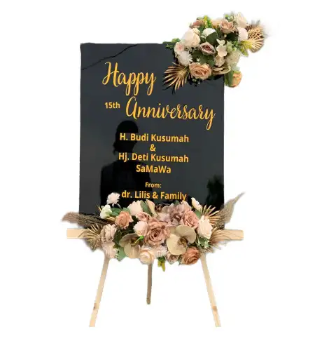 Papan Bunga Akrilik Bokoharjo