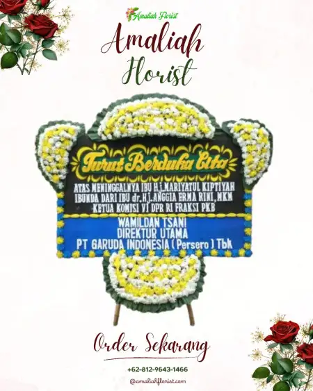 Papan Bunga Duka Bokoharjo
